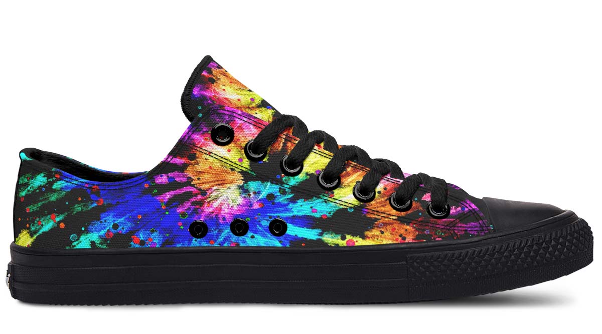 Printed High Top Canvas Shoes