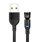 Three-in-one Bent Magnetic Cable