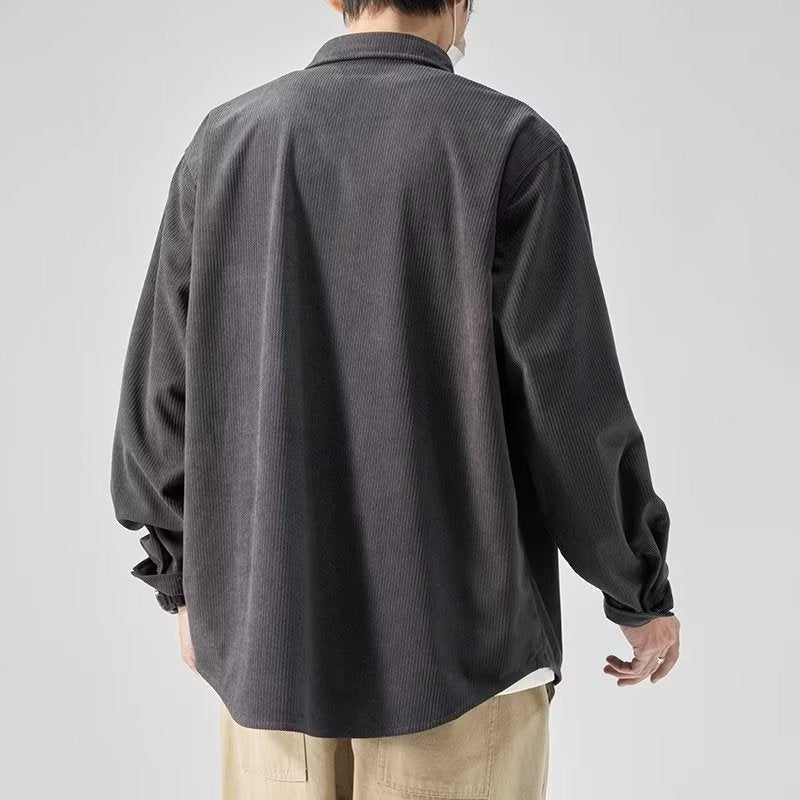 Draping Long-sleeved Shirt