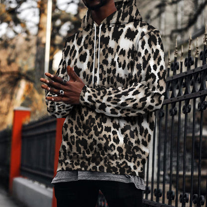 Street Fashion Leopard Print Sweater