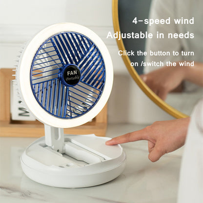 USB Charging Foldable Table Fan