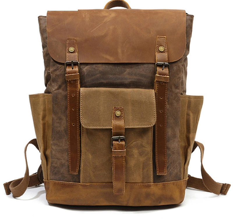 Canvas backpack