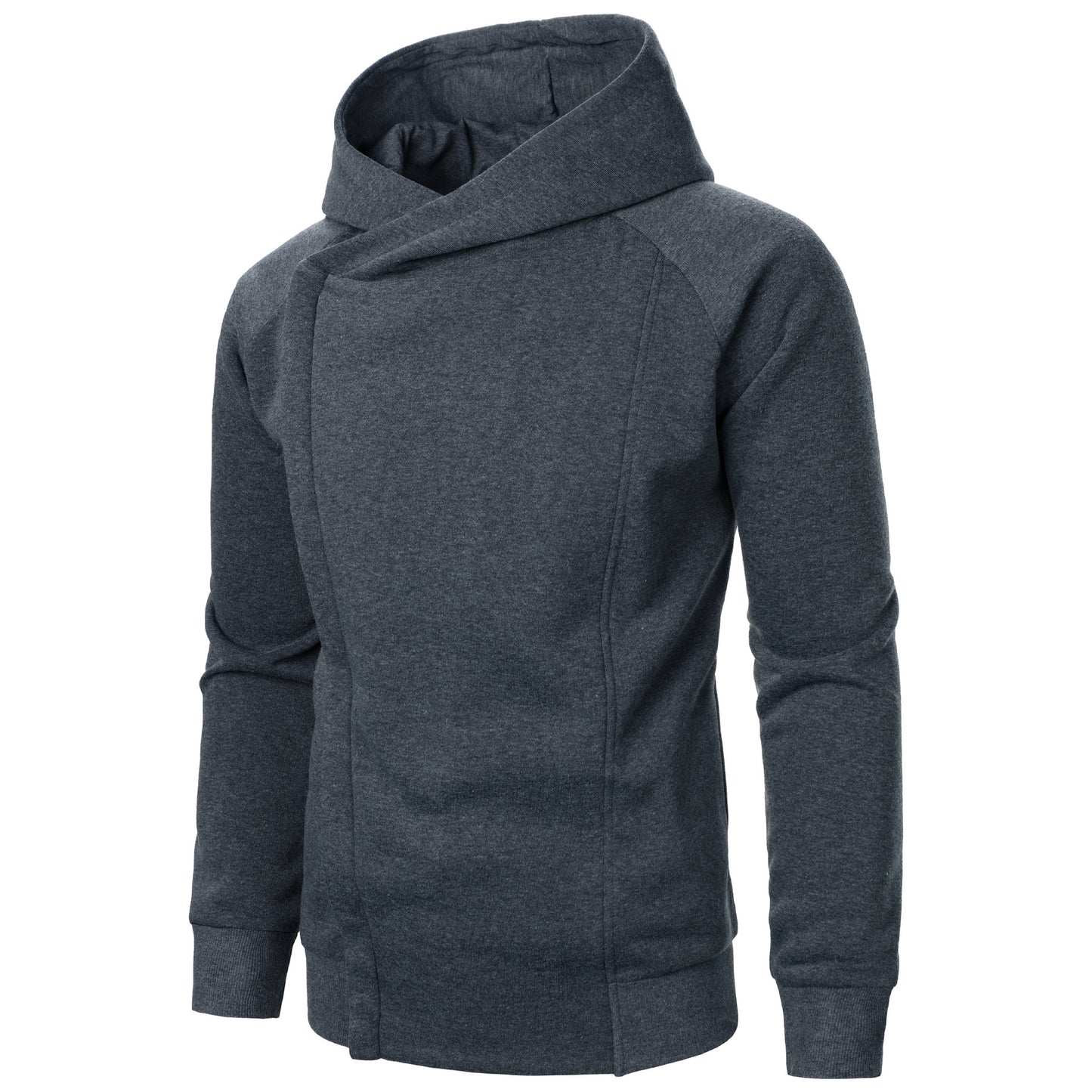 Side Zipper Hooded Sweater