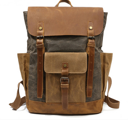 Canvas backpack