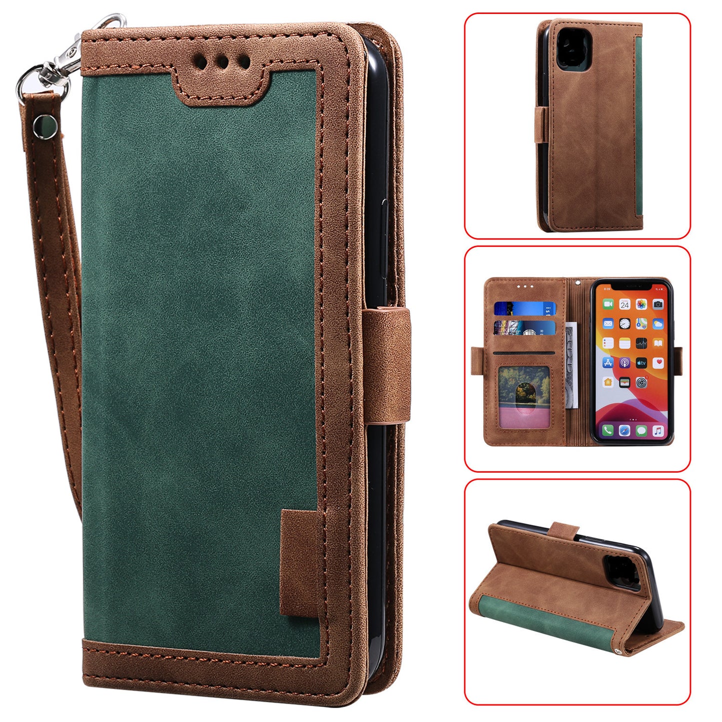 iPhone Retro Leather Case