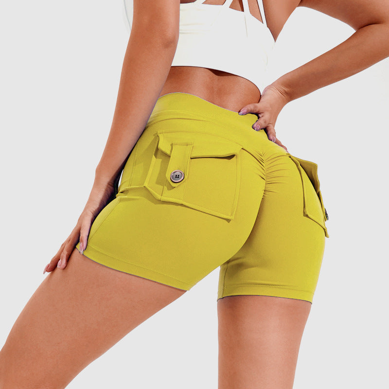 High Waist Hip Lifting Shorts