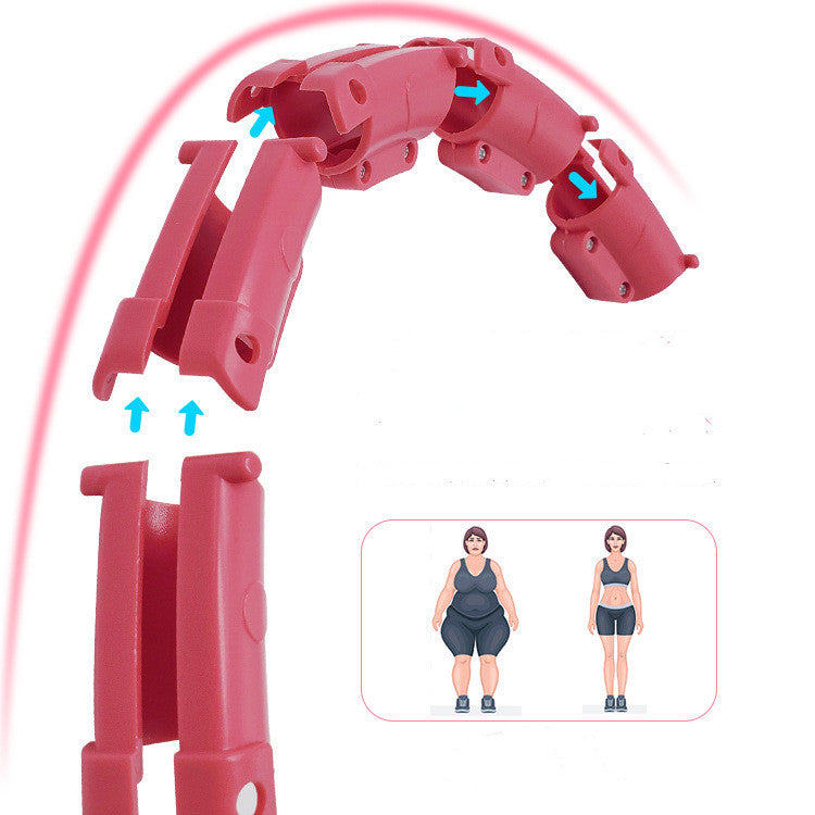 調節可能な細いウエストエクササイズジムフープ