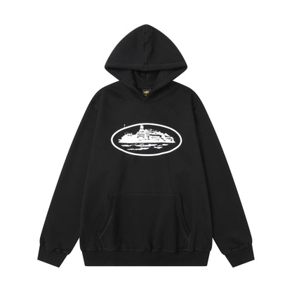 Printed Hooded Hoodie