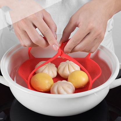 Vegetable and Food Retractable folding steamer basket