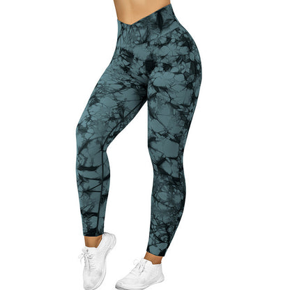 Seamless Tie Dye Leggings