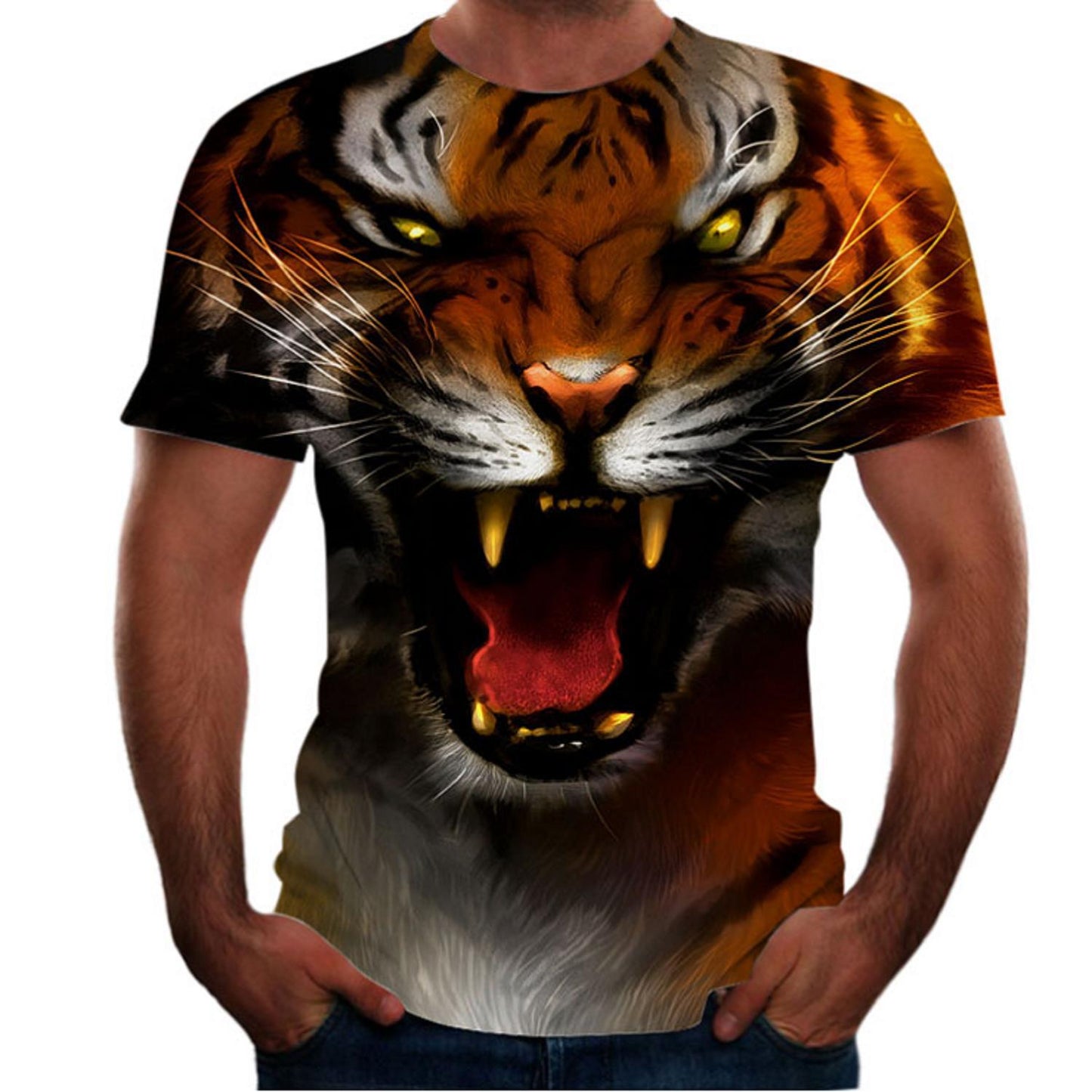 Animal Print 3d T-shirt