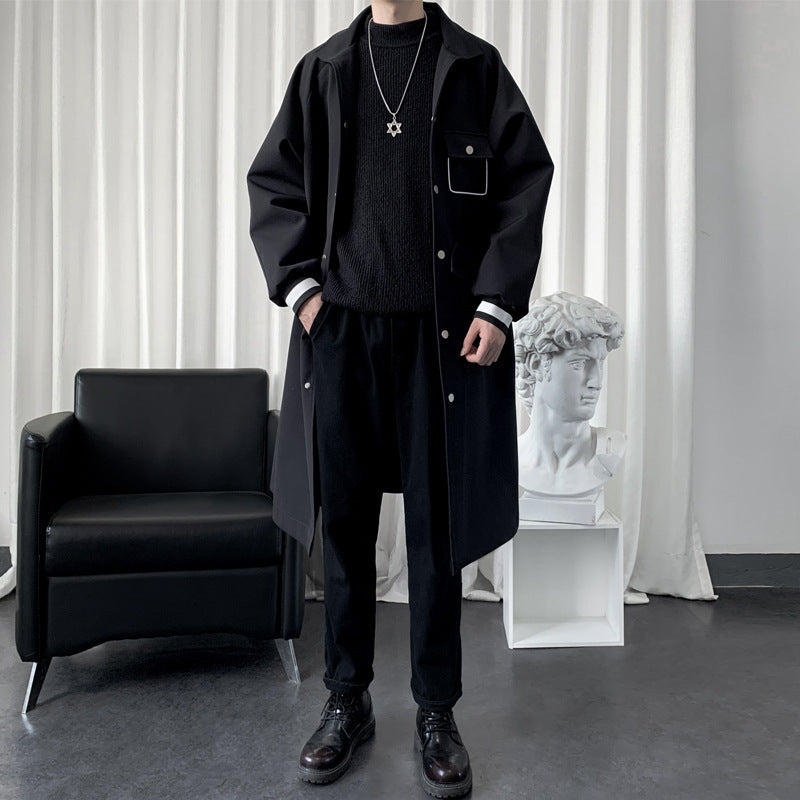 Mid-length Temperament Overcoat