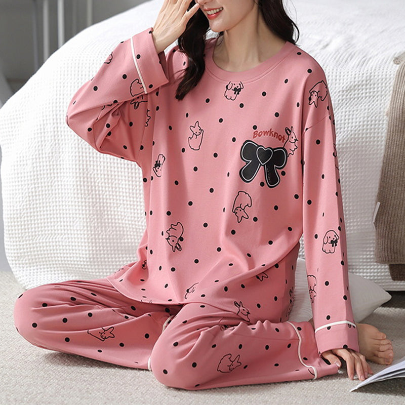 Loose Print Pajamas