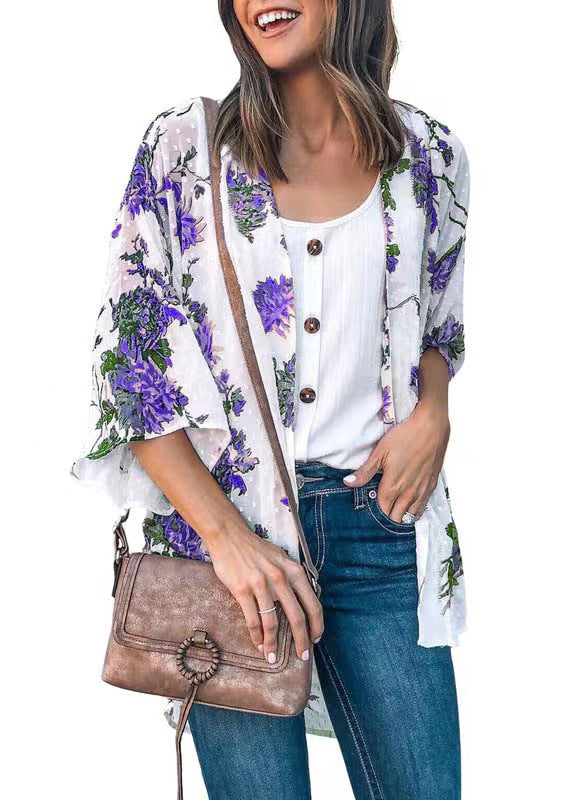 Flower Print Shirt