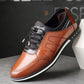Breathable leather casual shoes