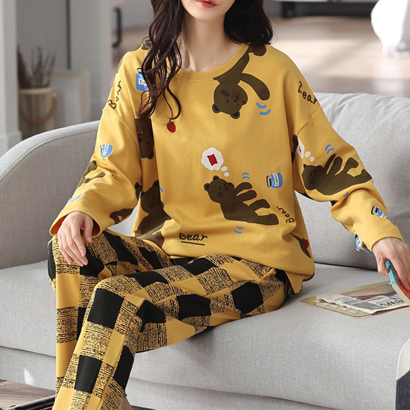 Loose Print Pajamas