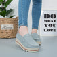 Thick-soled Flat Shoes