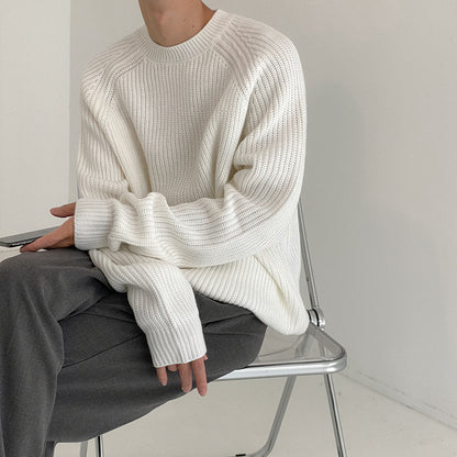 Loose And Lazy Style Thickened Sweater