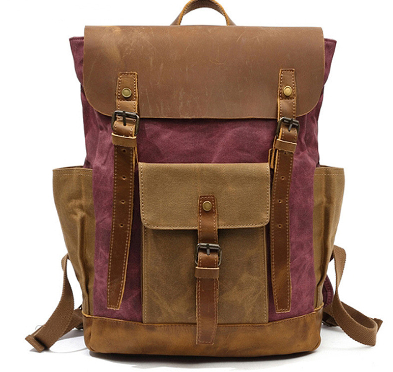 Canvas backpack