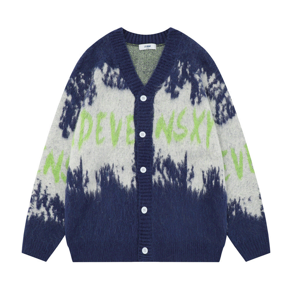 Tie-dye Gradient Sweater