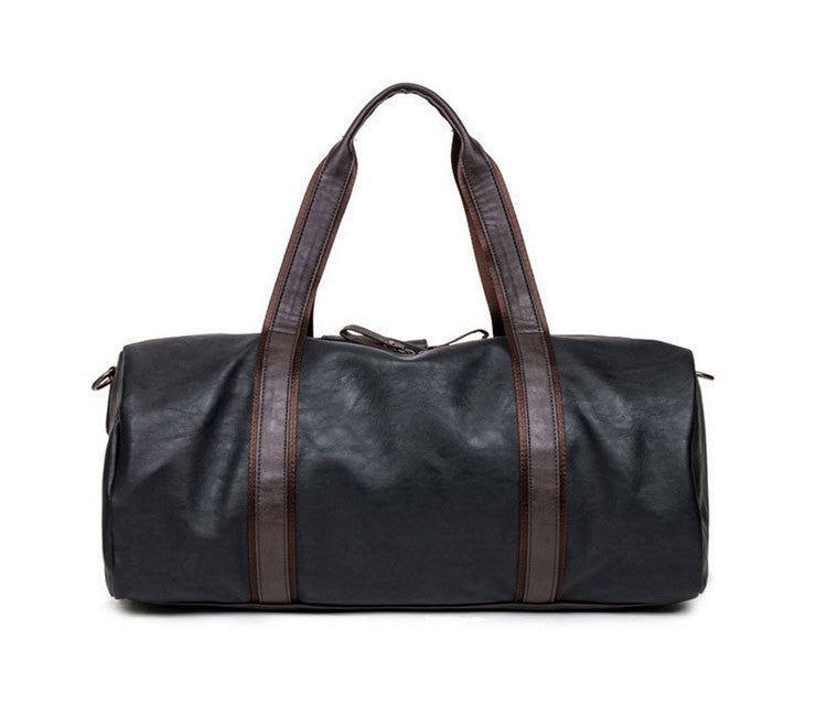 Leather leisure travel bag