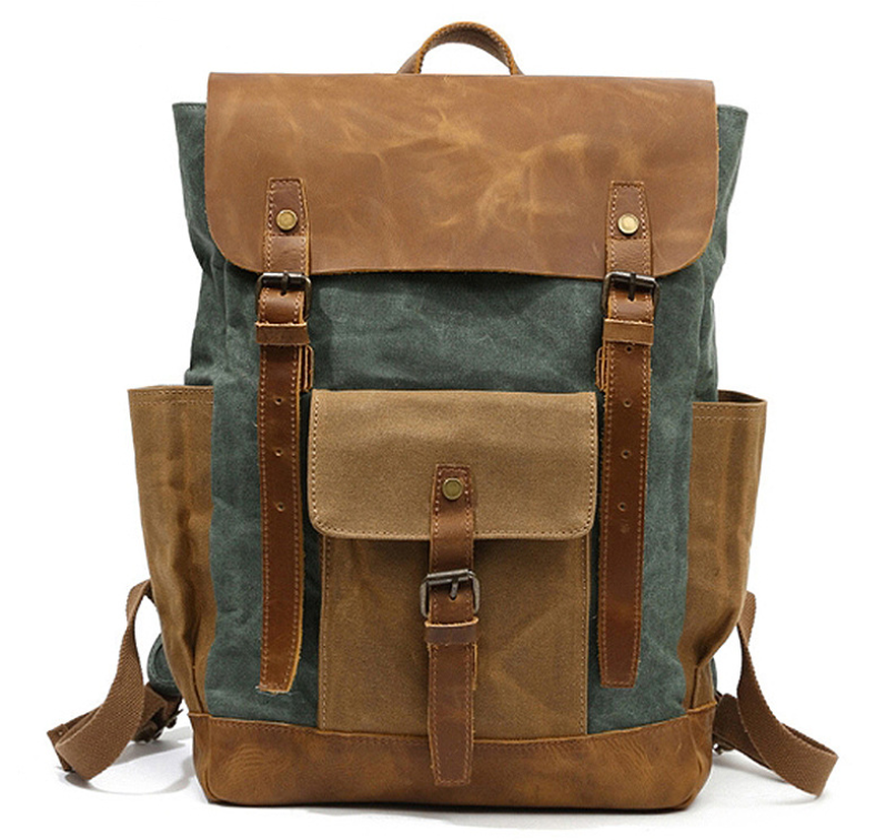 Canvas backpack