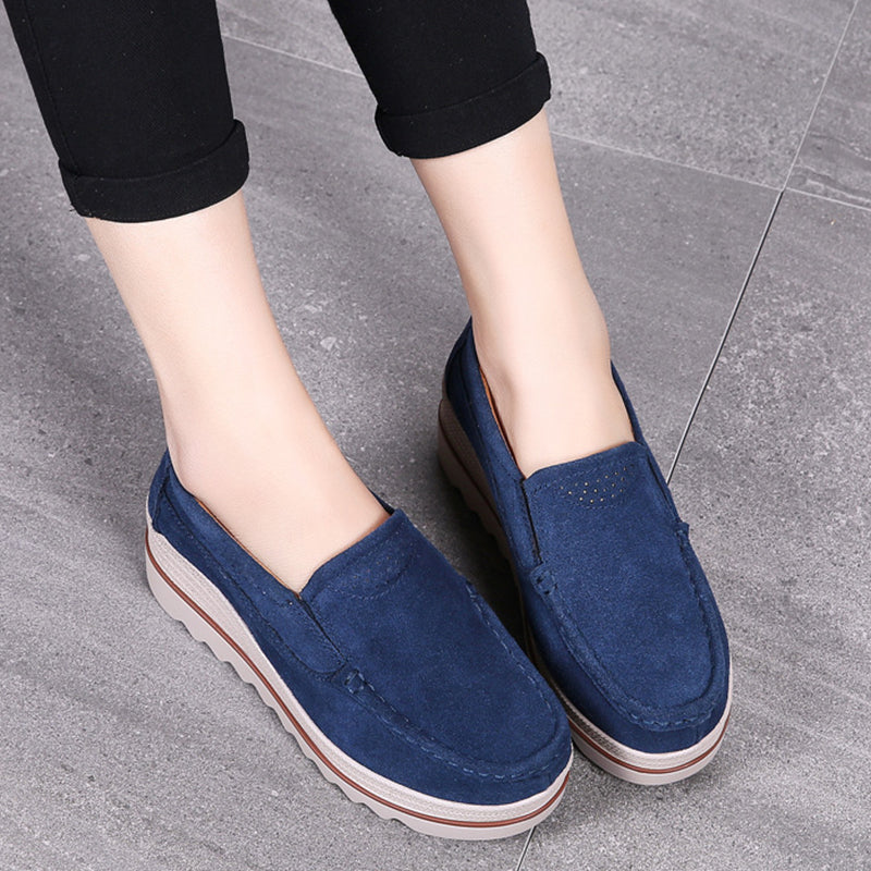 Thick-soled Flat Shoes