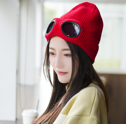 Fleece Knitted Warm Wool Hat