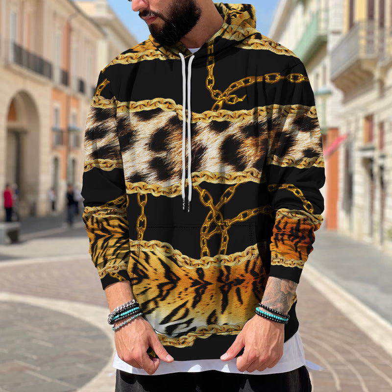 Street Fashion Leopard Print Sweater