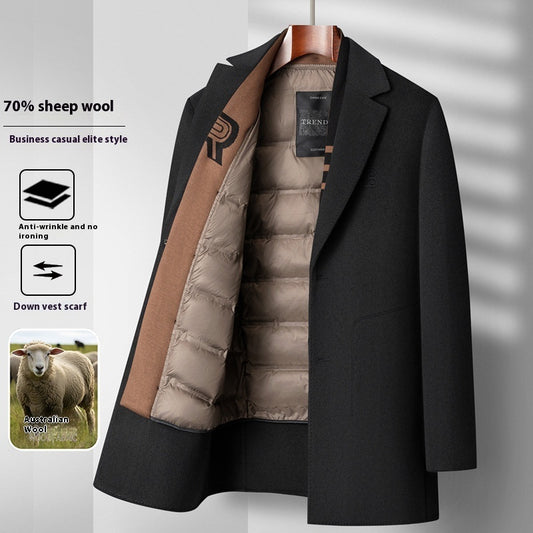 Coat Mid-length Woolen Coat