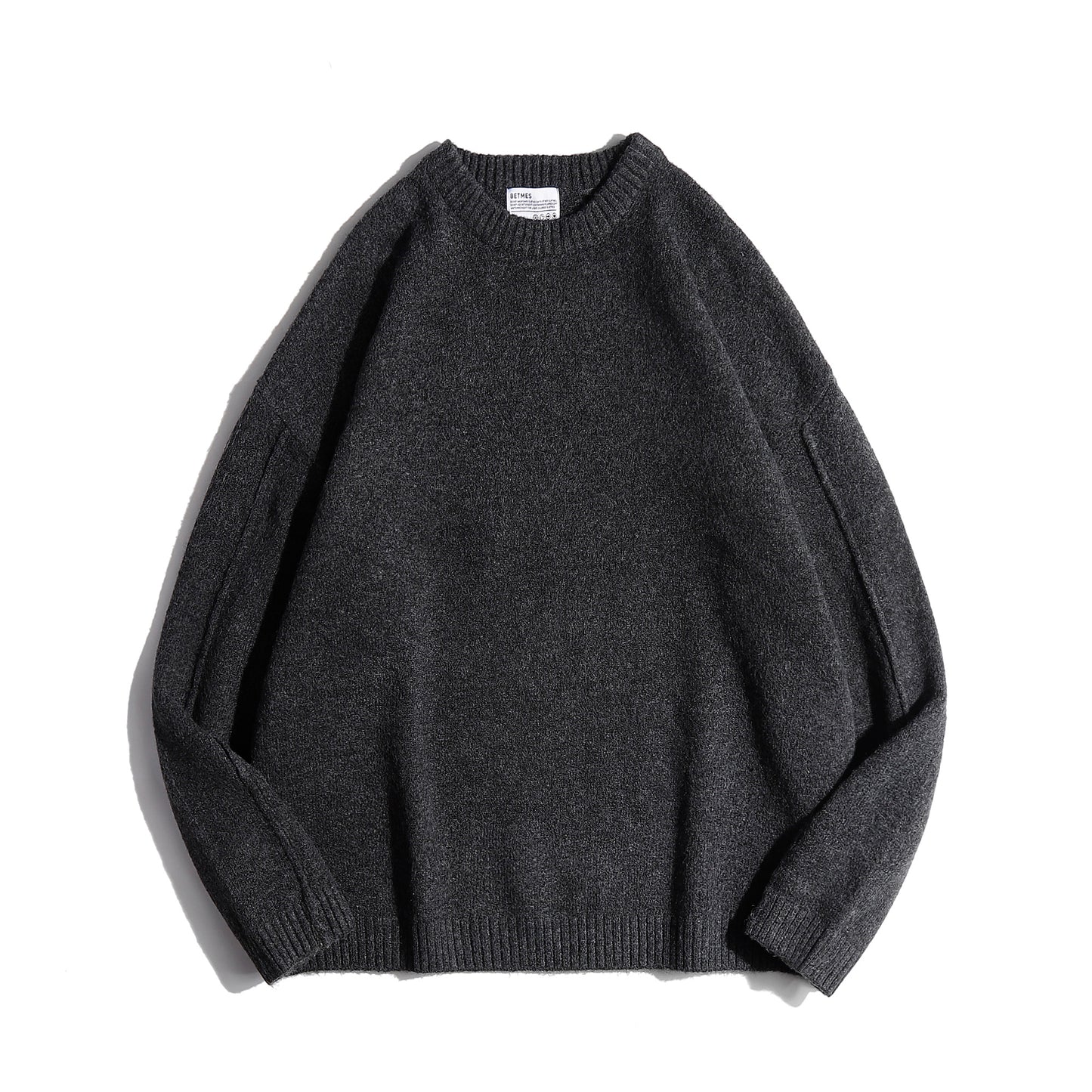 Japanese-style Retro Solid Color Knitwear Sweater