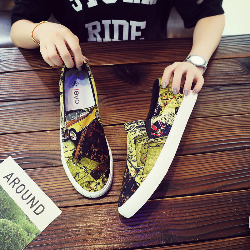 Graffiti Canvas Shoes