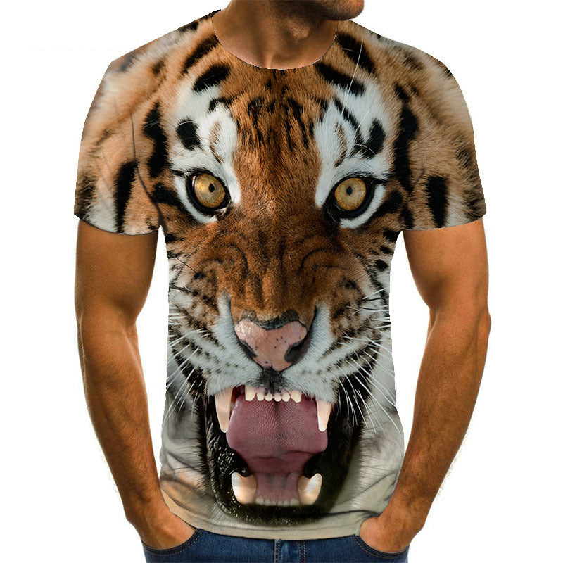 Animal Print 3d T-shirt