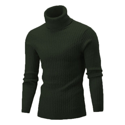 Turtleneck Long Sleeve Casual Sweater