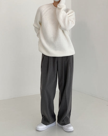 Loose And Lazy Style Thickened Sweater