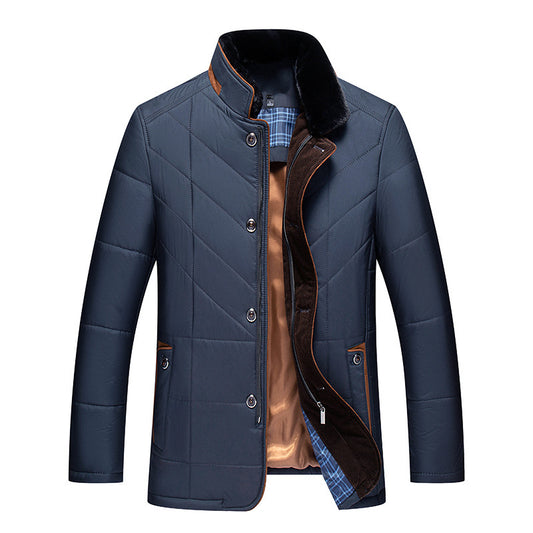 Thick Warm Quilted Cotton-padded Jacket