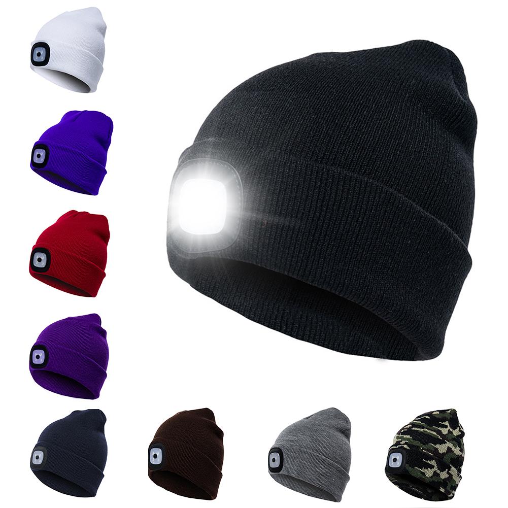 LED Knit Hat