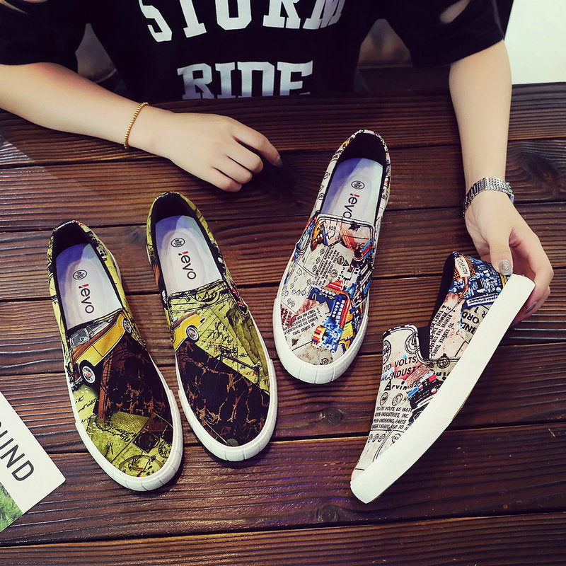 Graffiti Canvas Shoes