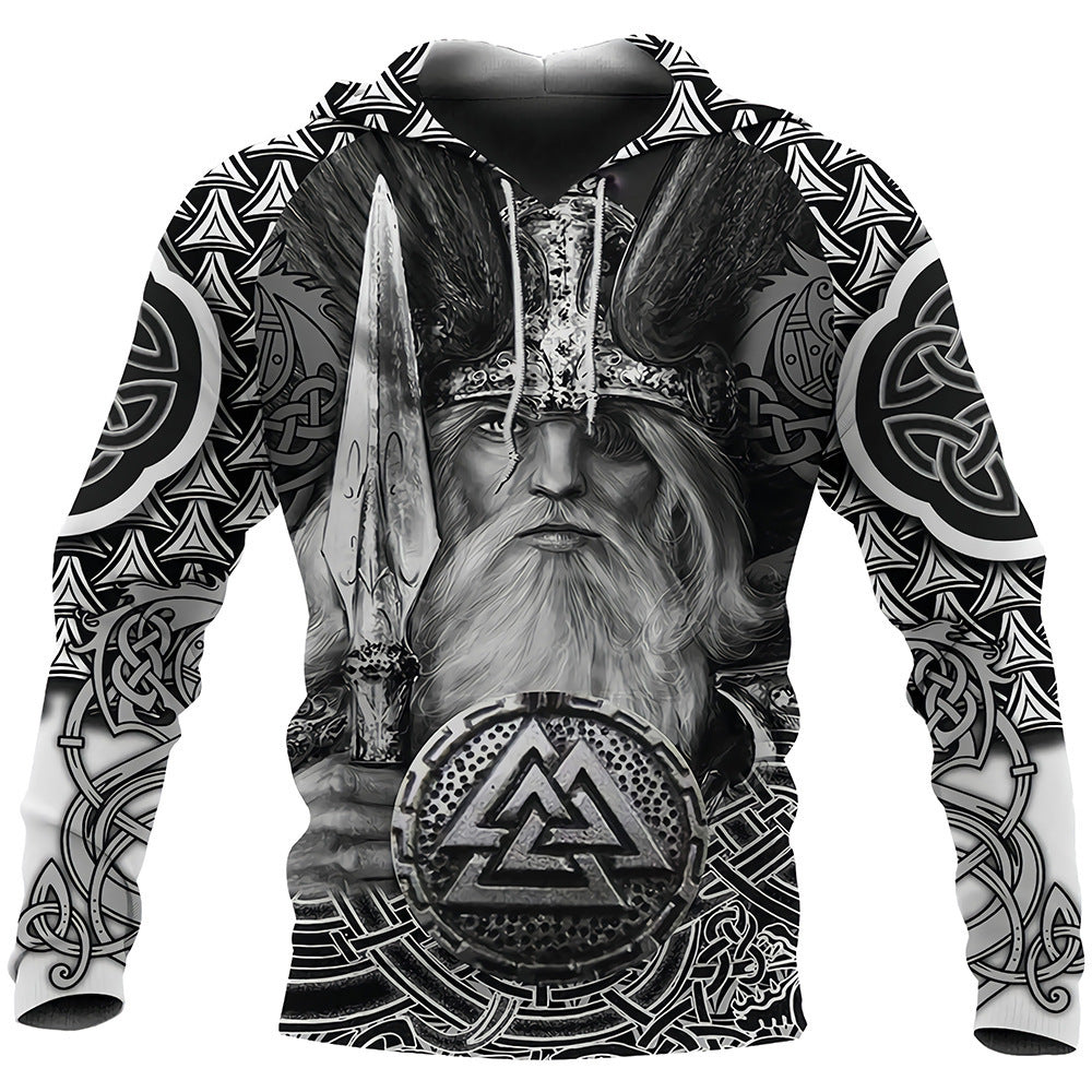 Digital Printed Vikings Sweater