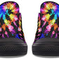 Printed High Top Canvas Shoes