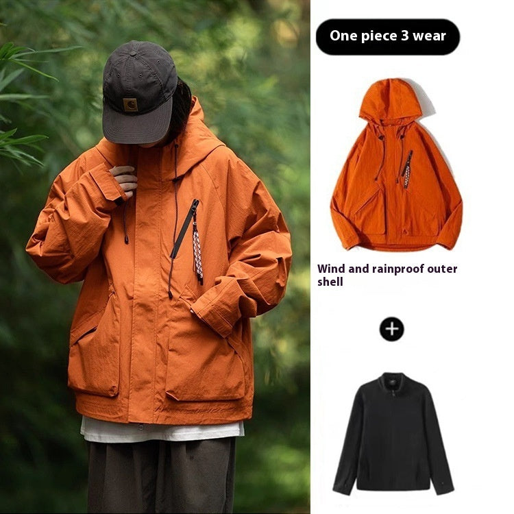 Windproof Waterproof Hooded Jacket