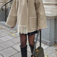 Thickened Woolen Coat