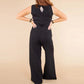 Solid Color Jumpsuit