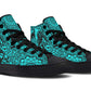 Print High-Top Canvas Shoes