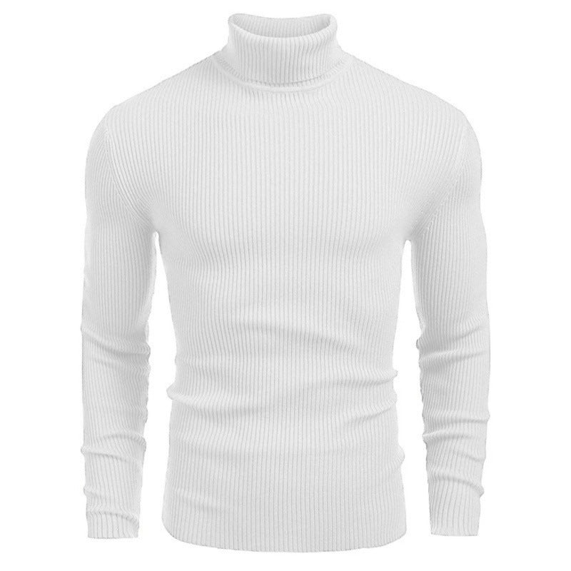 Slim-fit Turtleneck Long-sleeved Sweater