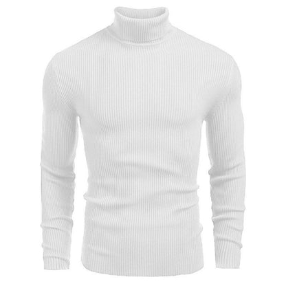 Slim-fit Turtleneck Long-sleeved Sweater