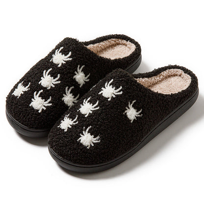 Pumpkin Printed Halloween Slippers