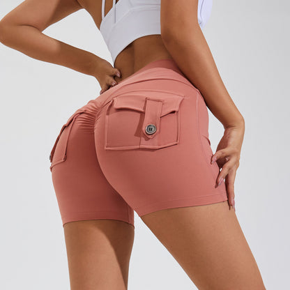 High Waist Hip Lifting Shorts