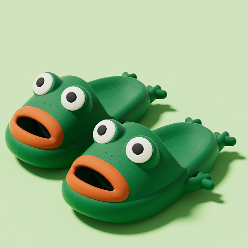 Cute Frog Slippers