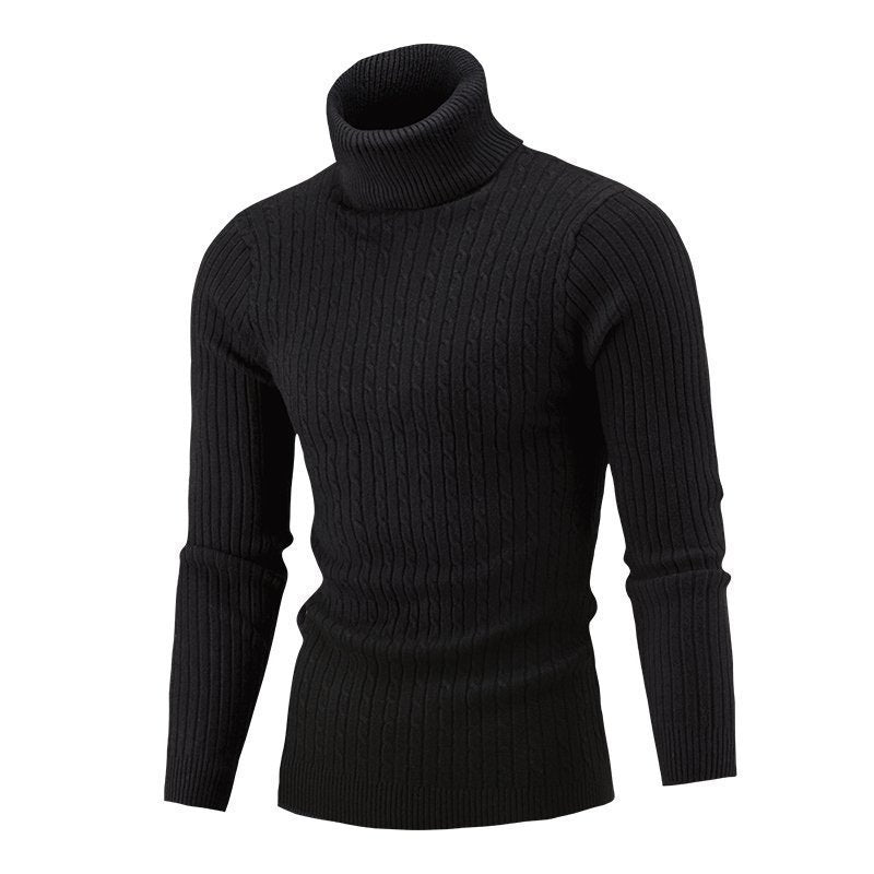 Turtleneck Long Sleeve Casual Sweater